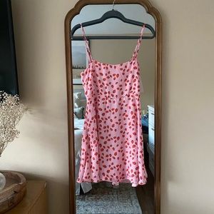 NWT RESA Pink Strawberry Mini-Dress